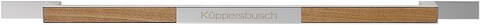 Дизайнерский комплект Kuppersbusch DK 3011 Silver Chrome