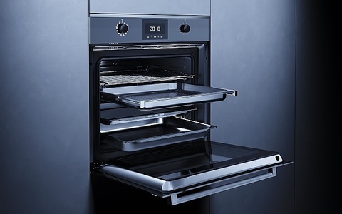 Комбинированный духовой шкаф с паром Kuppersbusch BD 6340.0 KSM6 MattBlack — фото 3