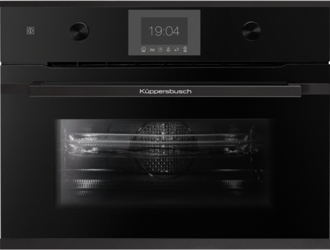 Компактный духовой шкаф с СВЧ Kuppersbusch CBM 6350.0 S5 Black Velvet