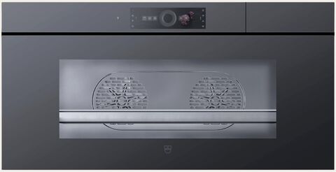 Паровой шкаф V-ZUG CombiSteamer V6000 45L Grand AutoDoor черное стекло CS6T-23046