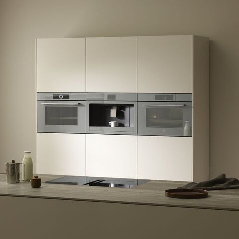 Кофемашина V-ZUG CoffeeCenter V6000 45 платиновое стекло COC6T-25005 — фото 2