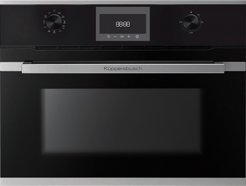 Компактный духовой шкаф с микроволнами Kuppersbusch CBM 6330.0 S1 Stainless Steel