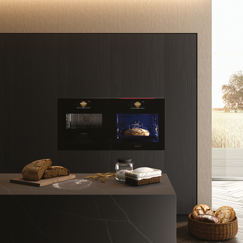 Духовой шкаф с микроволнами и паром Signature Kitchen Suite, 45 см, черный — фото 5