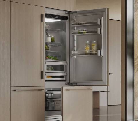 Комбинированные холодильные и морозильные шкафы CombiCooler V6000 Supreme CCO6T-51115 R