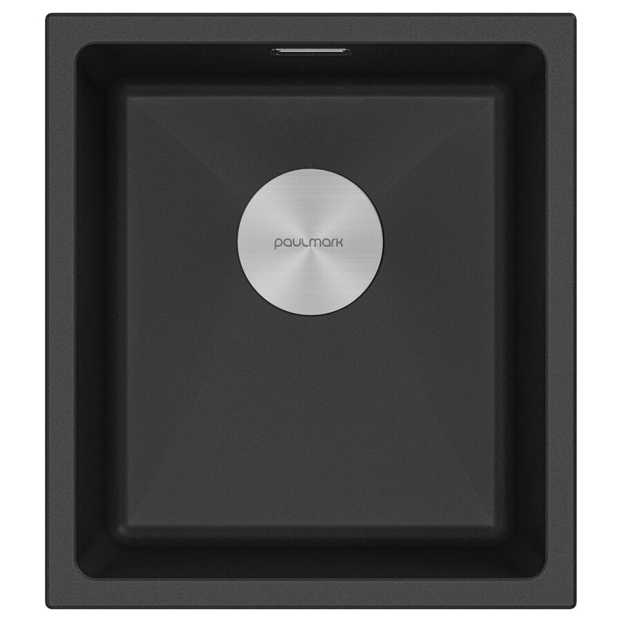 LUMI 41UNI, черный гранит, 410х460 мм