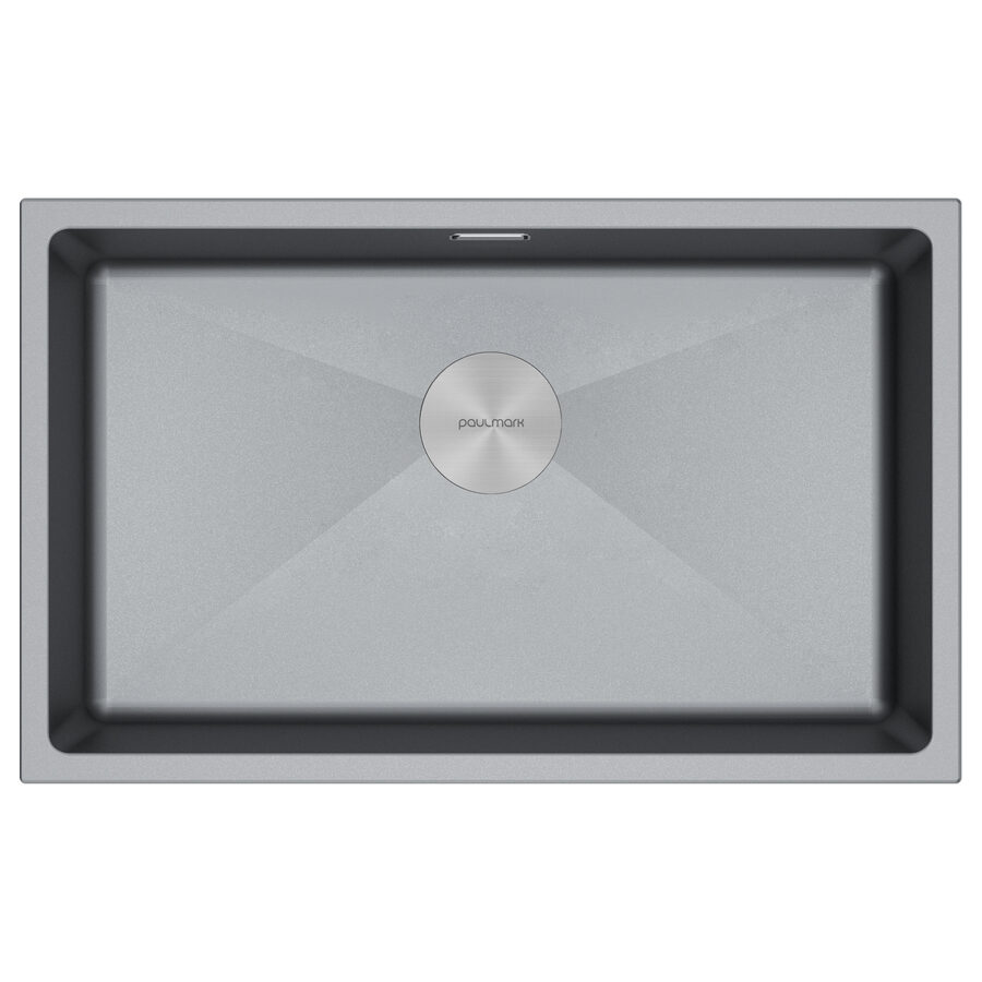 LUMI 74UNI, серый металлик, 740х460 мм