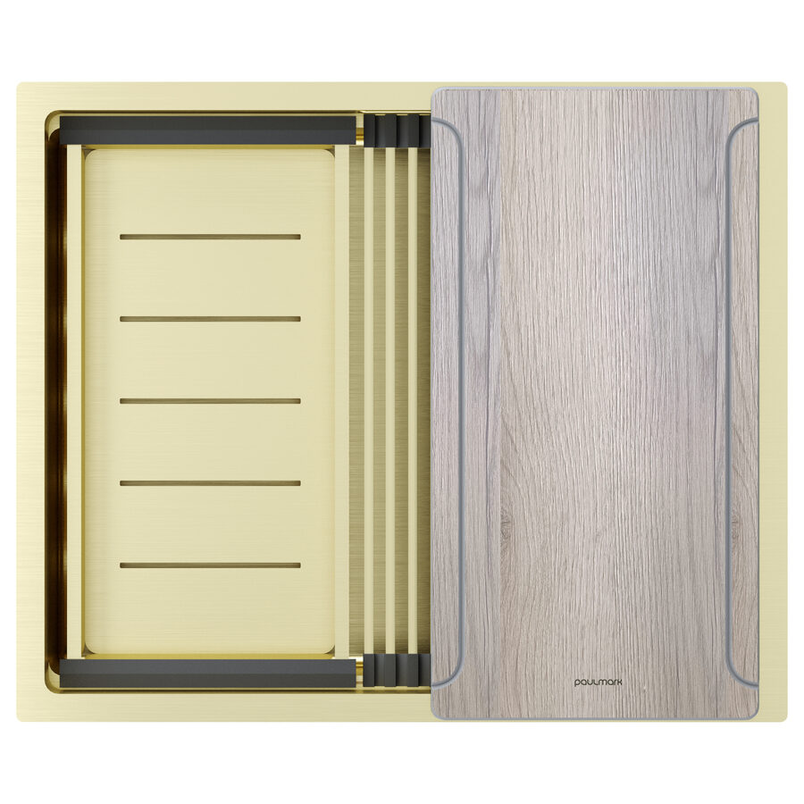 NEXT-MULTI SINK 54 UNI, светлое золото, 540х450 мм