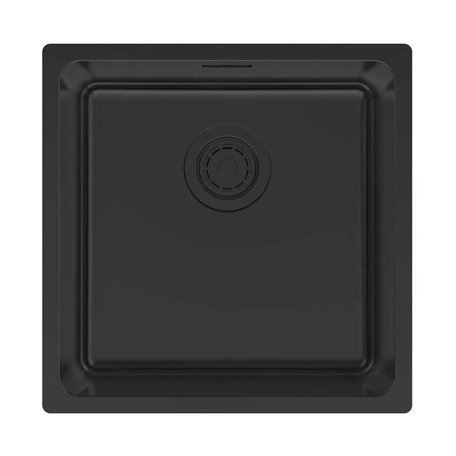 YUNI 44 UNI, матовый черный NANO-PVD, 440х440 мм